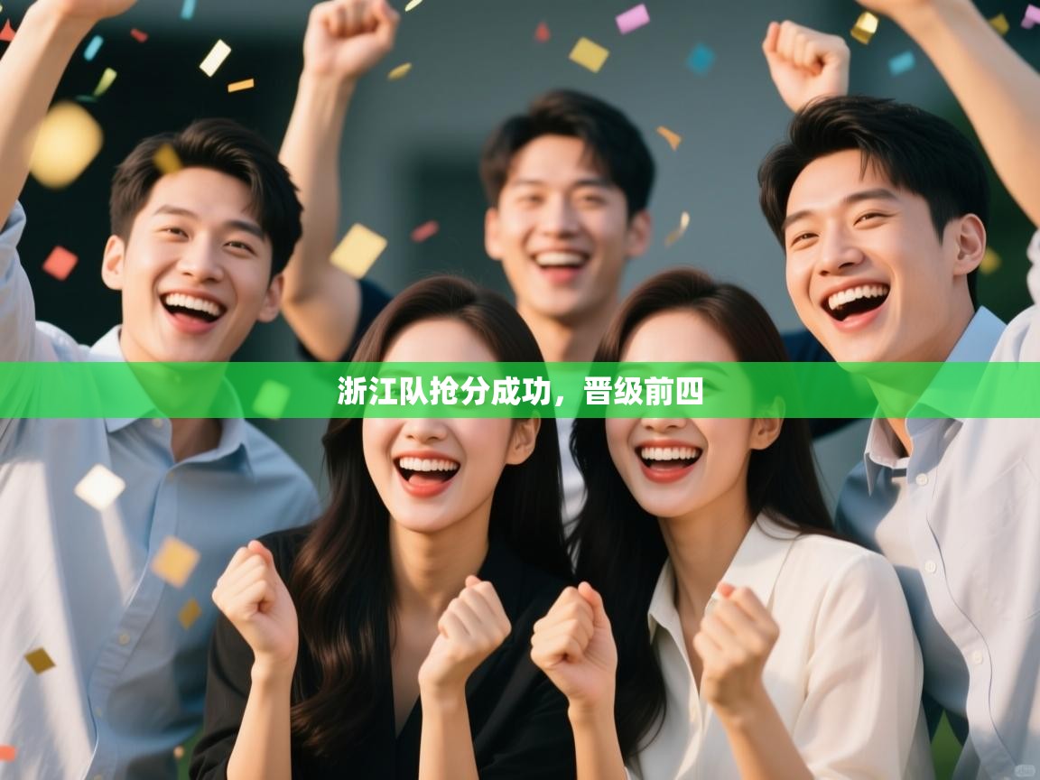 浙江队抢分成功，晋级前四  第1张