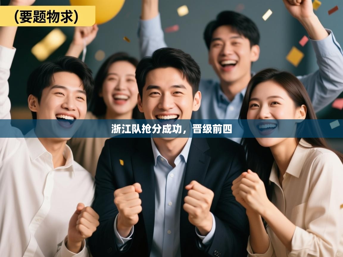 浙江队抢分成功，晋级前四  第2张